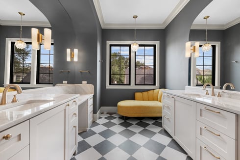 Luxury primary bathroom