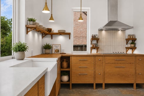 Modern Organic Kitchen