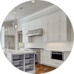 Shaker cabinetry in luxury kitchen in Houston